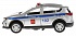 Инерционная машинка – Toyota RAV4 Полиция. Металл, 12 см, свет и звук  - миниатюра №1